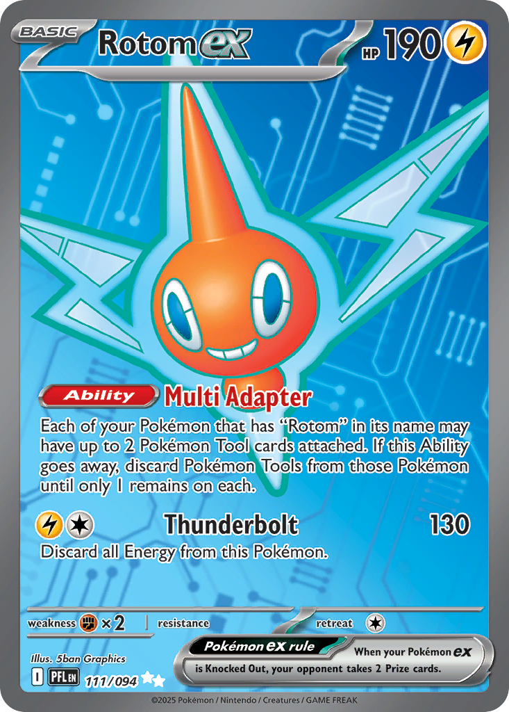 Rotom ex 111/94 Phantasmal Flames