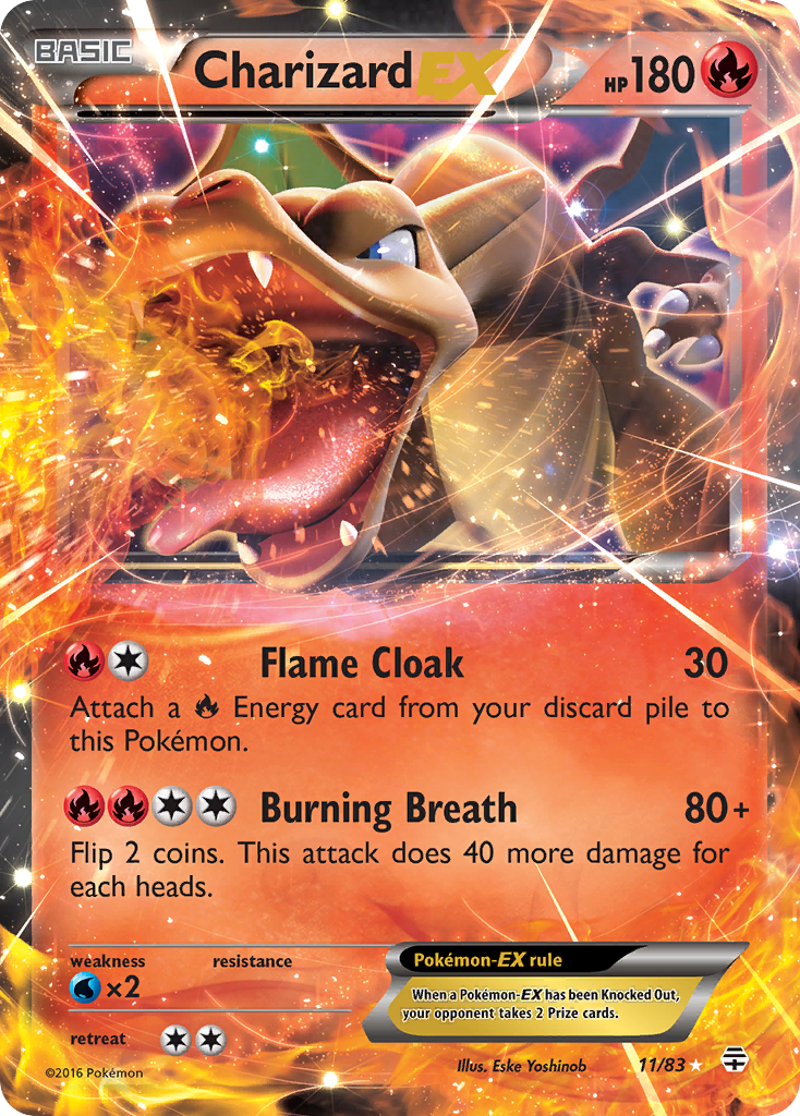 Charizard-EX 11/83 Generations