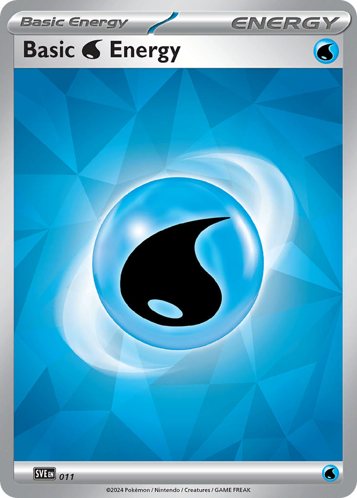 Basic Water Energy 11/16 Scarlet & Violet Energies