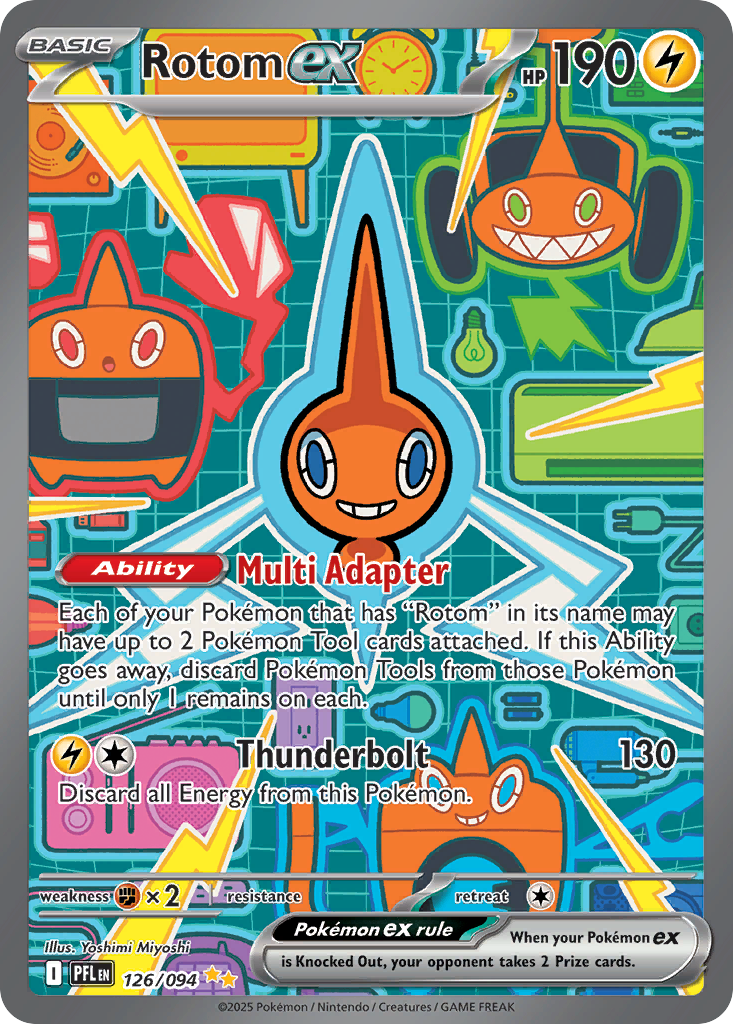 Rotom ex 126/94 Phantasmal Flames