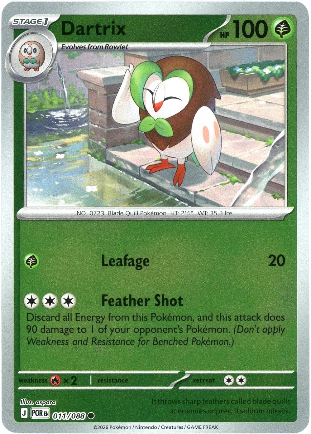 Dartrix 11/88 Perfect Order