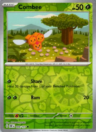 Combee 8/197 Obsidian Flames