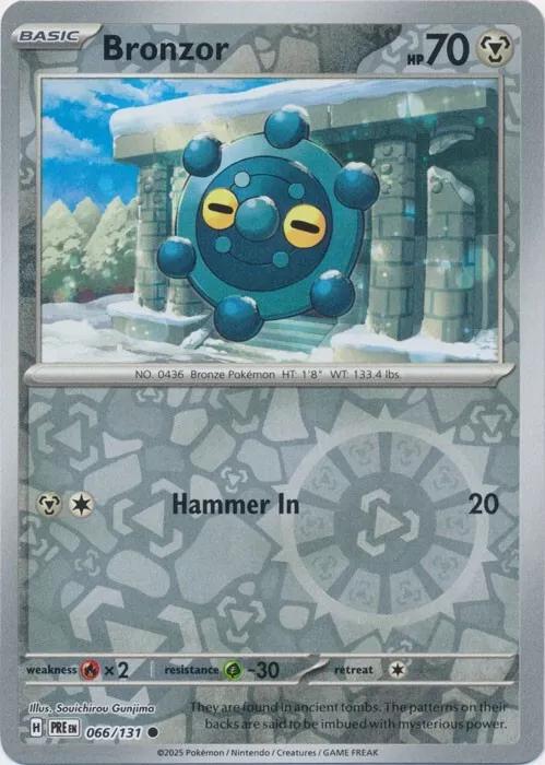 Bronzor 66/131 Prismatic Evolutions