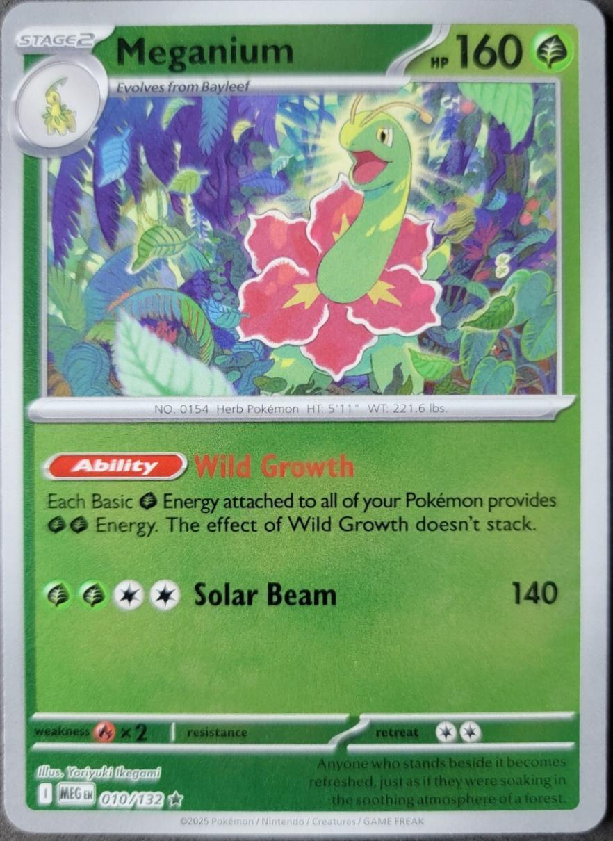 Meganium 10/132 Mega Evolution