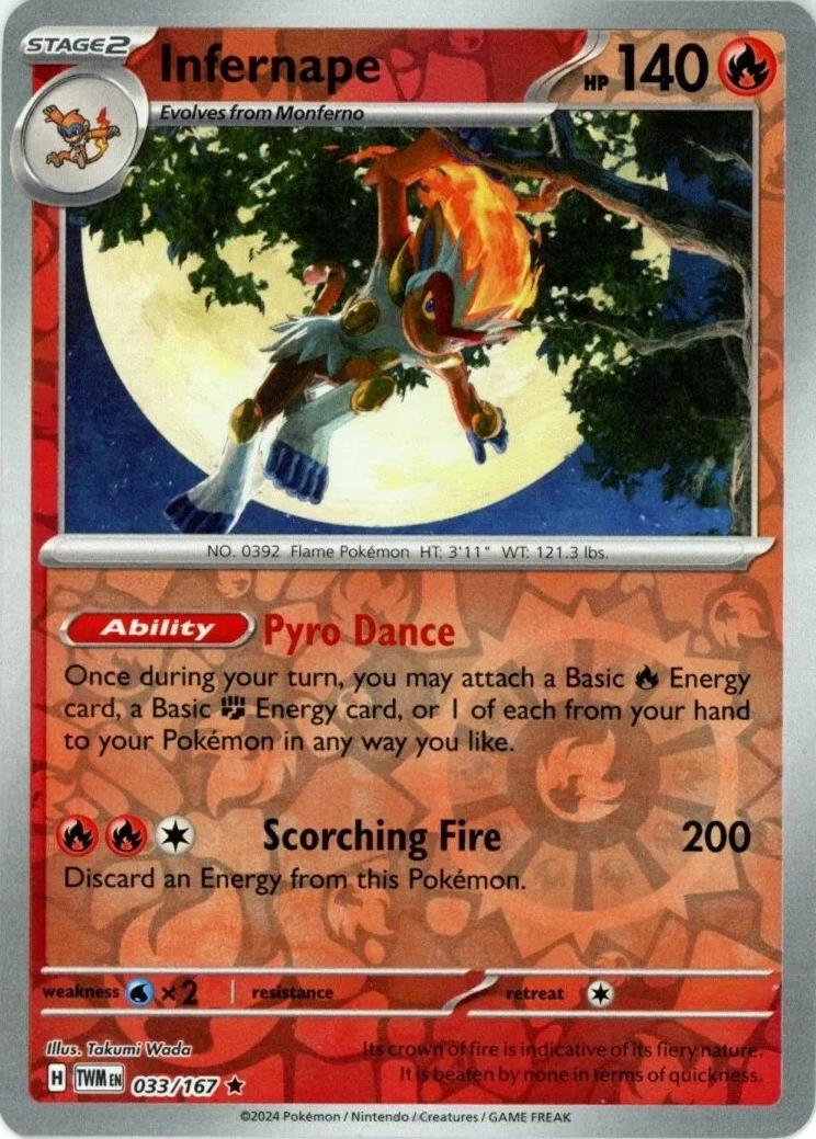 Infernape 33/167 Twilight Masquerade
