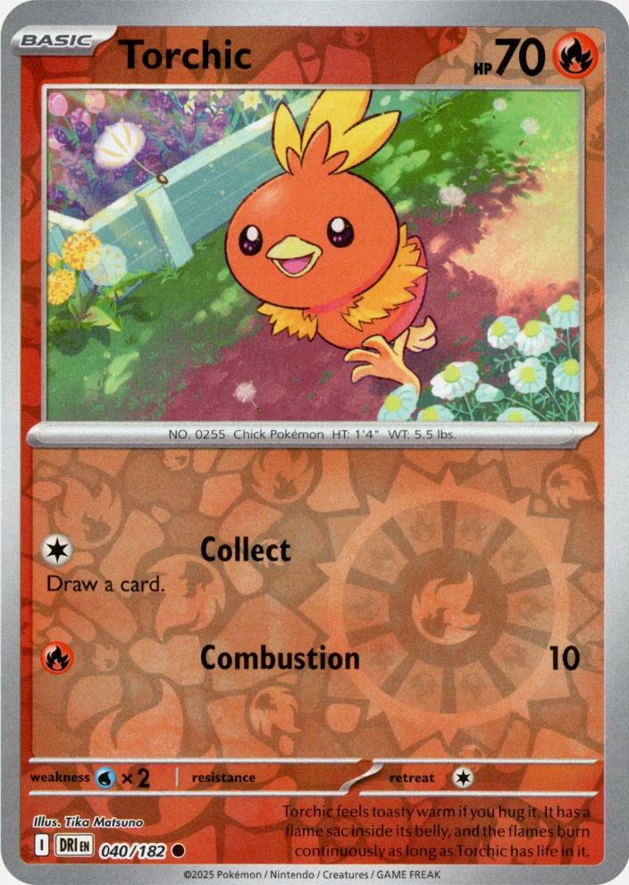 Torchic 40/182 Destined Rivals