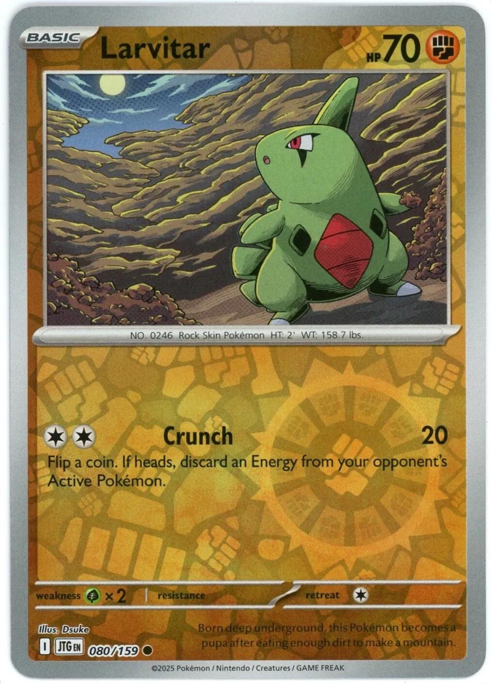 Larvitar 80/159 Journey Together
