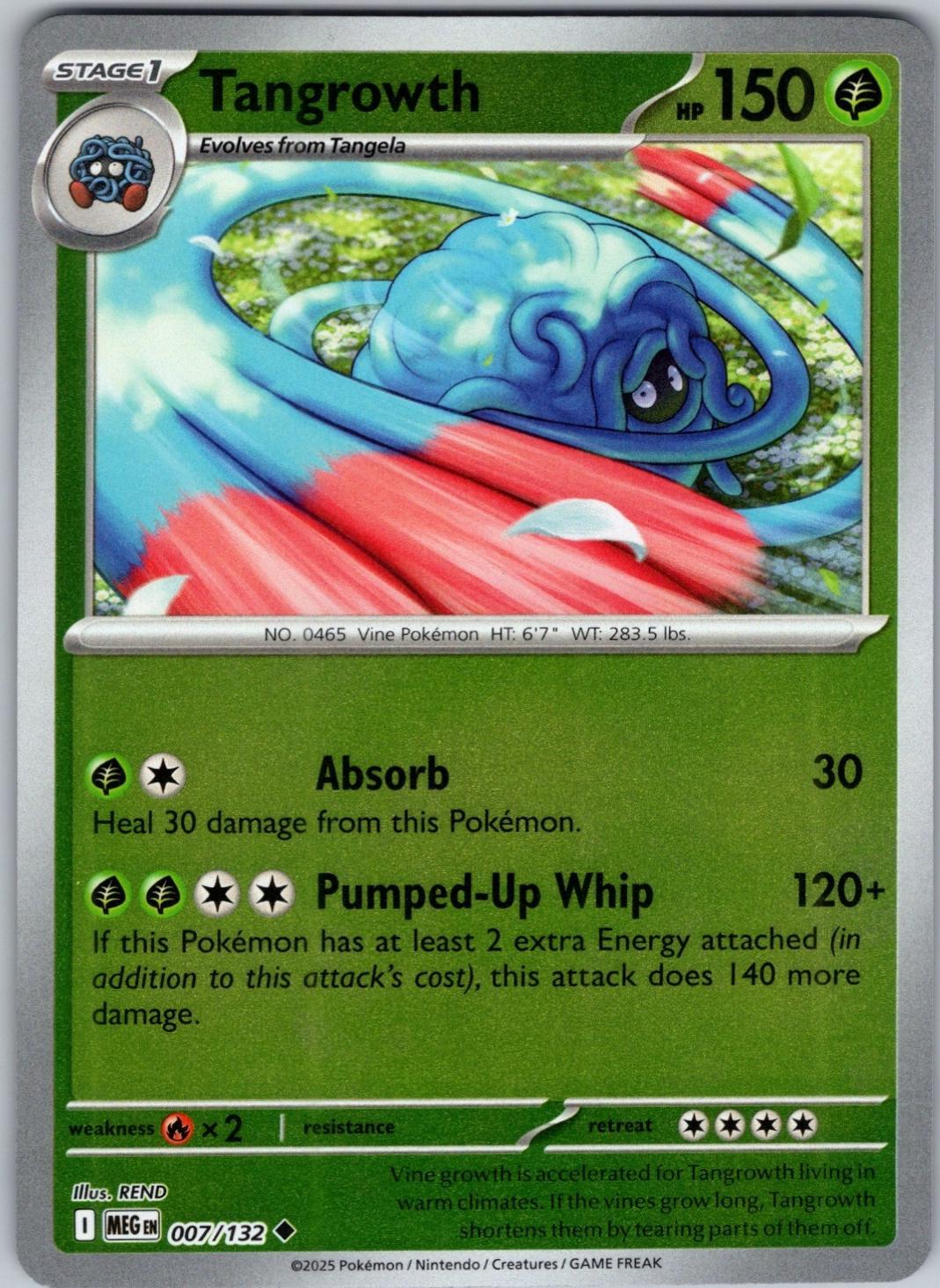 Tangrowth 7/132 Mega Evolution