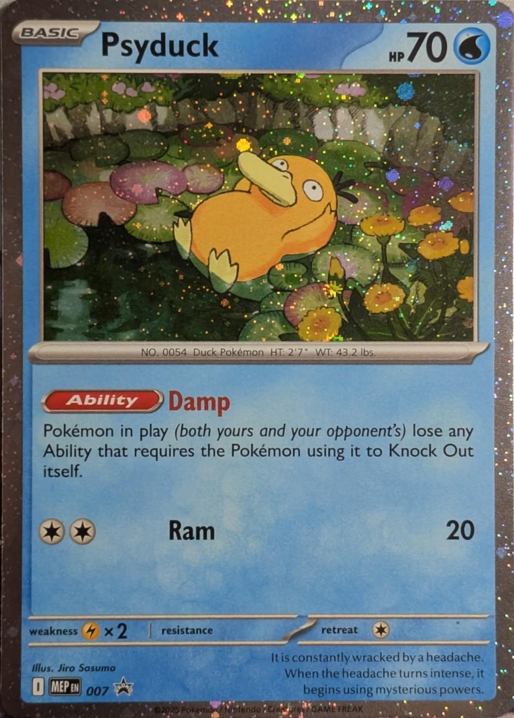 Psyduck 7/0 MEP Black Star Promos