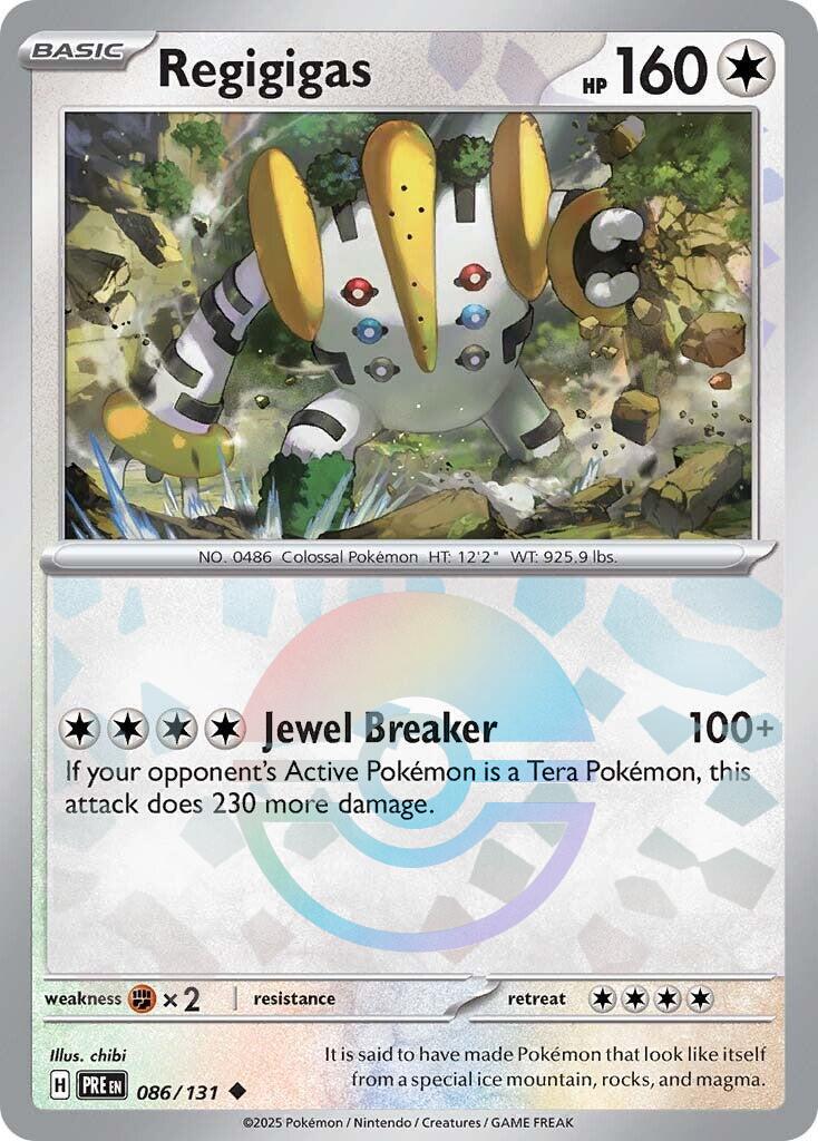 Regigigas 86/131 Prismatic Evolutions