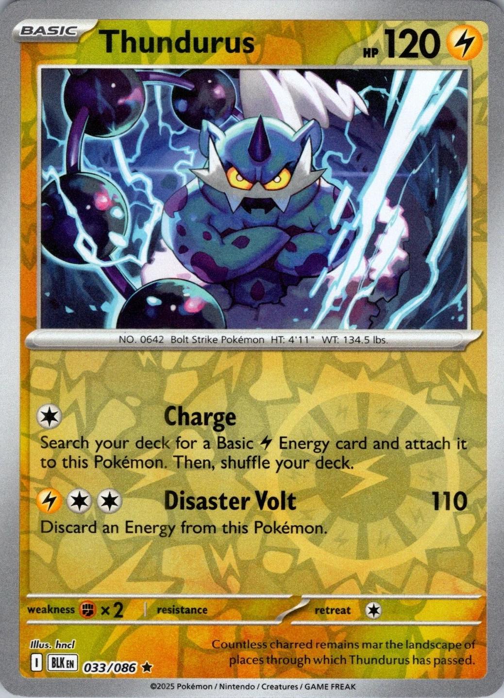 Thundurus 33/86 Black Bolt