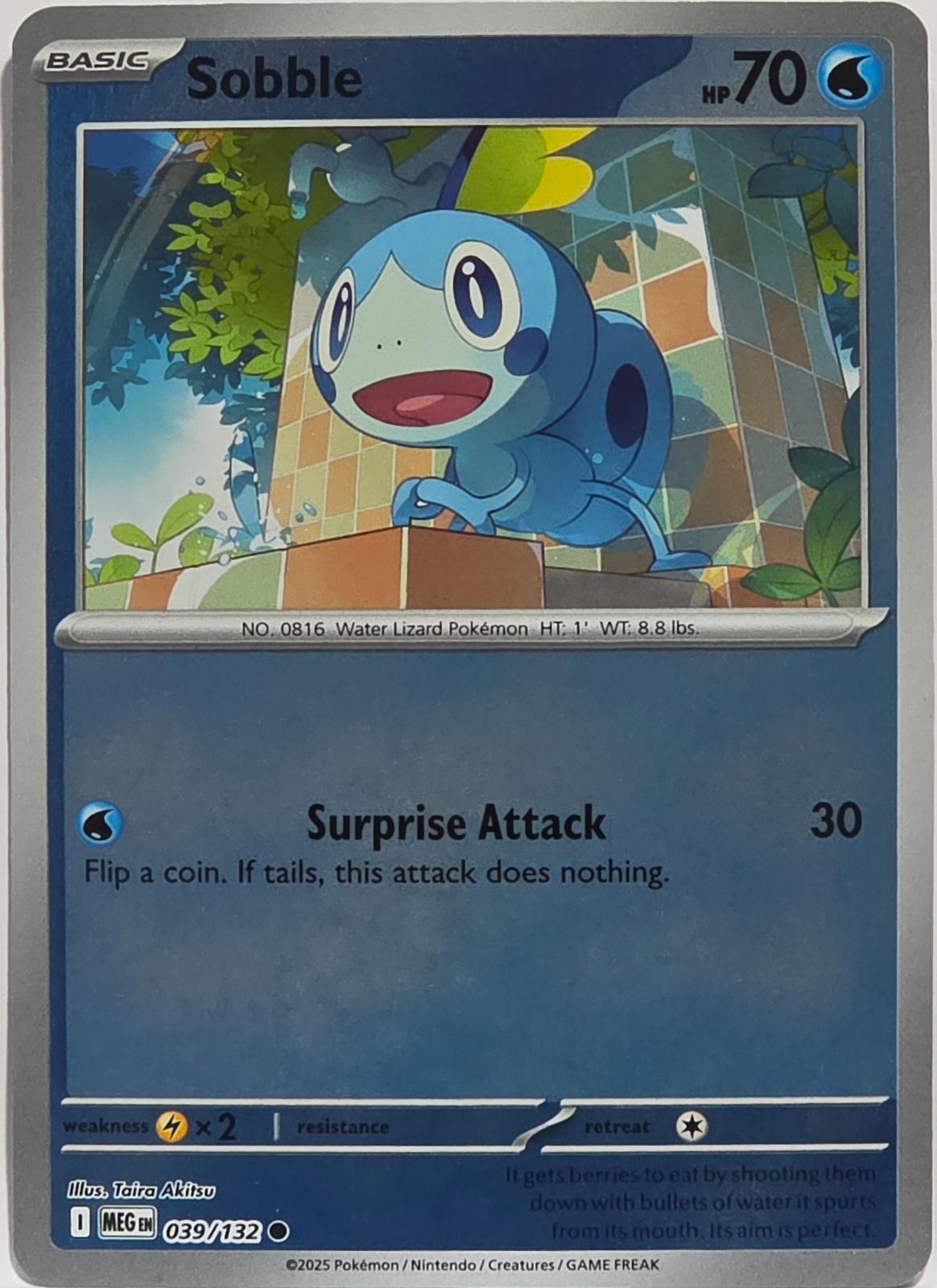 Sobble 39/132 Mega Evolution