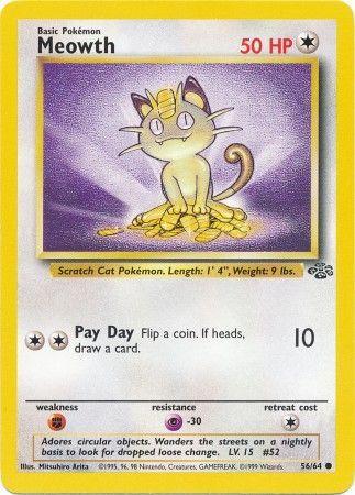 Meowth 56/64 Jungle