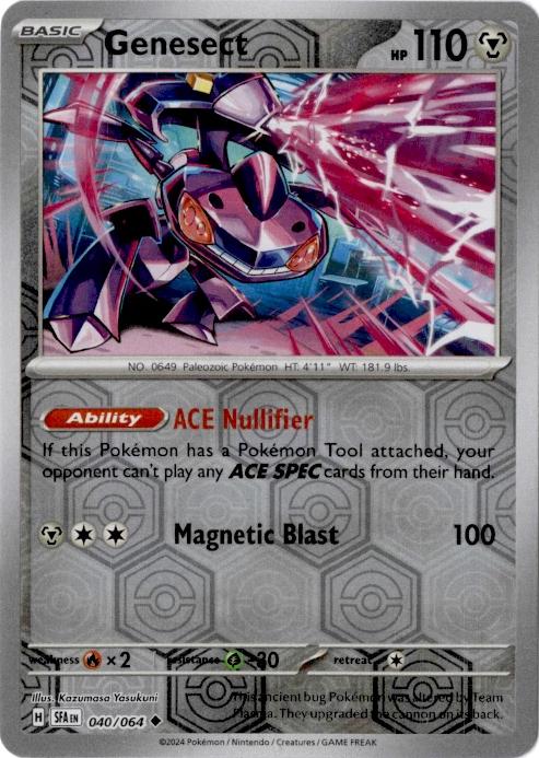 Genesect 40/64 Shrouded Fable
