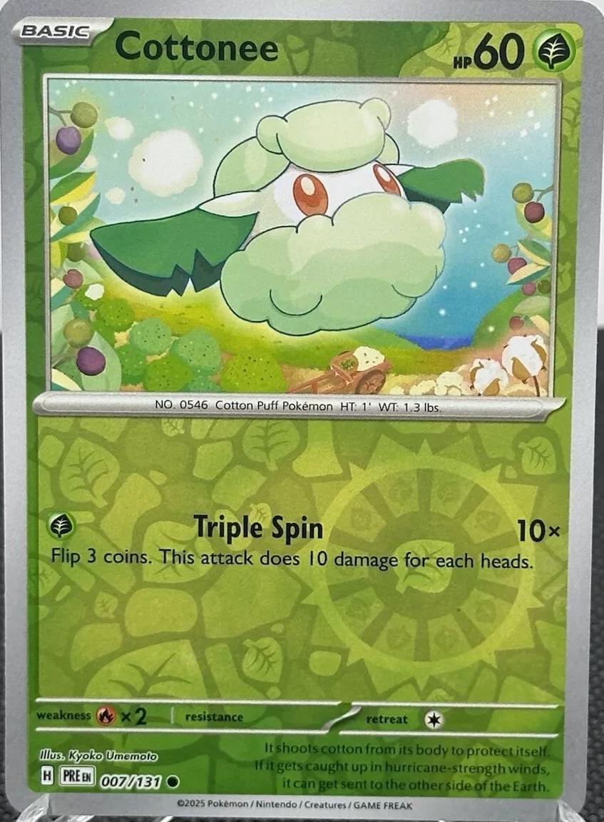 Cottonee 7/131 Prismatic Evolutions