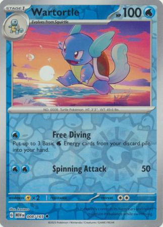 Wartortle 8/165 151