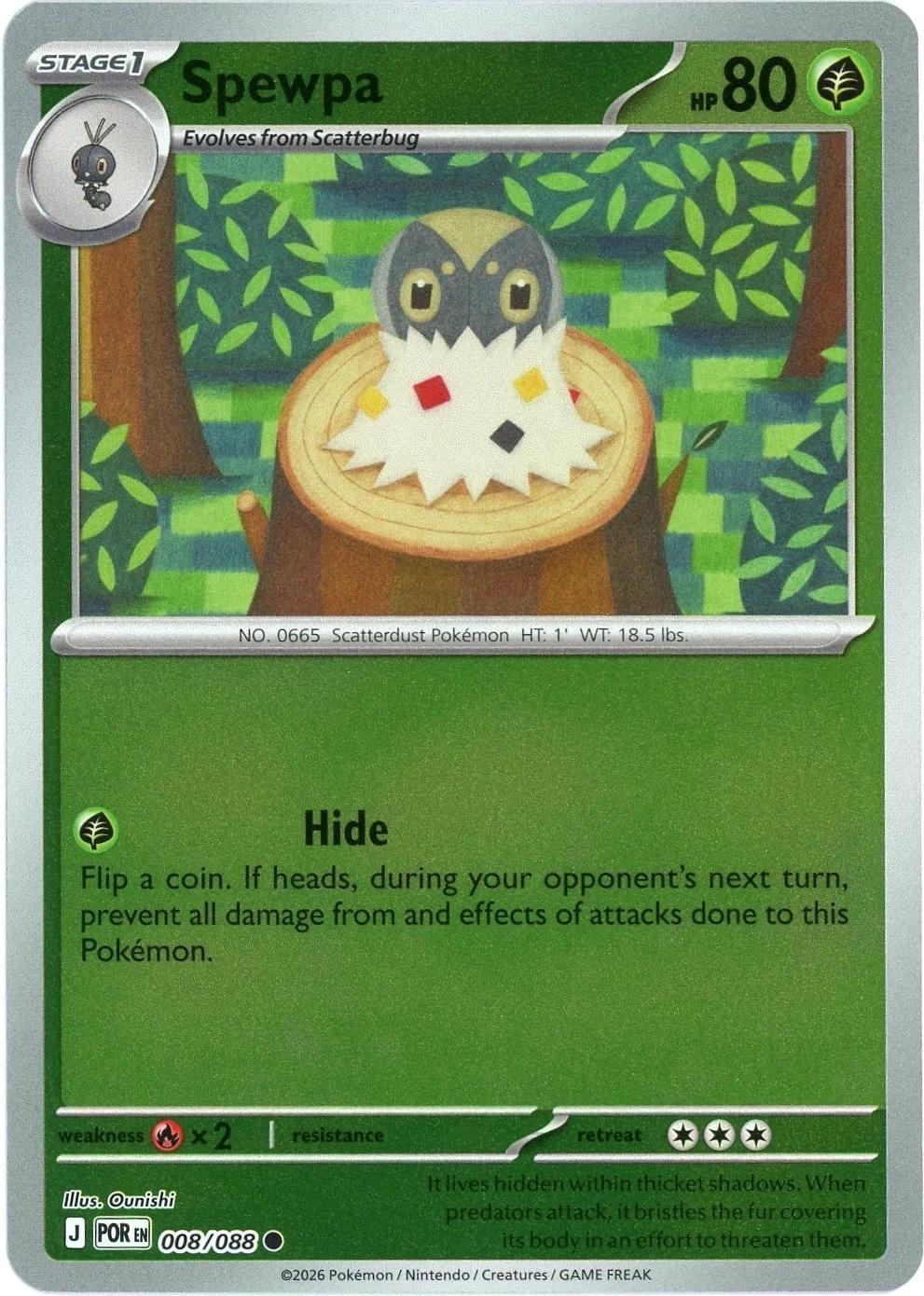 Spewpa 8/88 Perfect Order