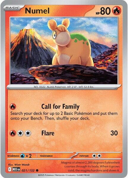 Numel 21/132 Mega Evolution