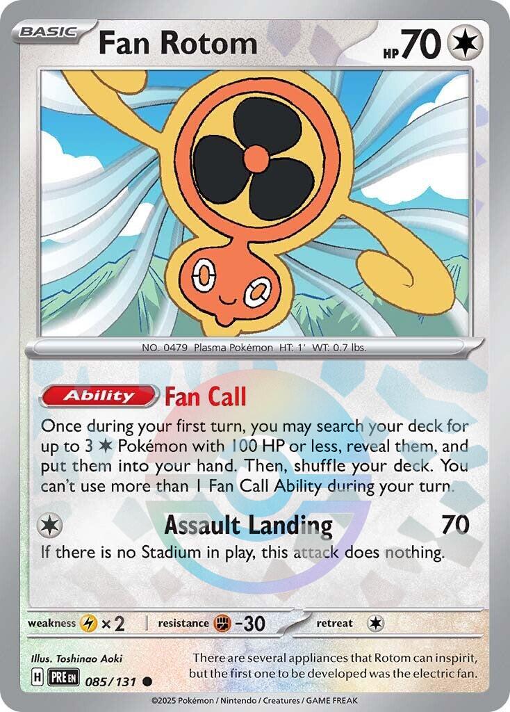 Fan Rotom 85/131 Prismatic Evolutions