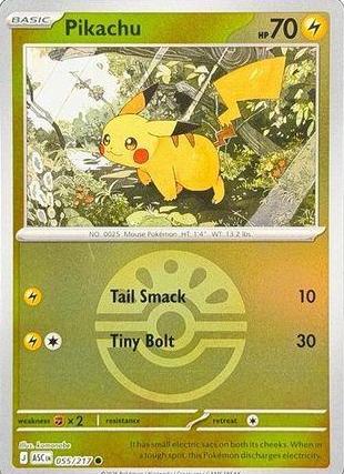 Pikachu 55/217 Ascended Heroes