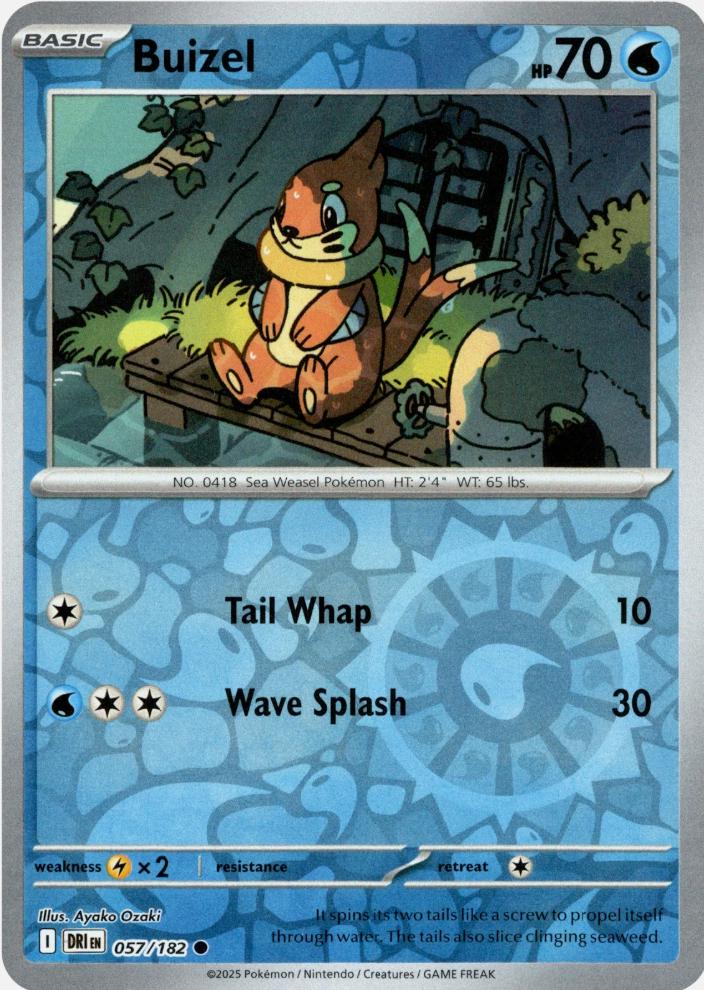 Buizel 57/182 Destined Rivals