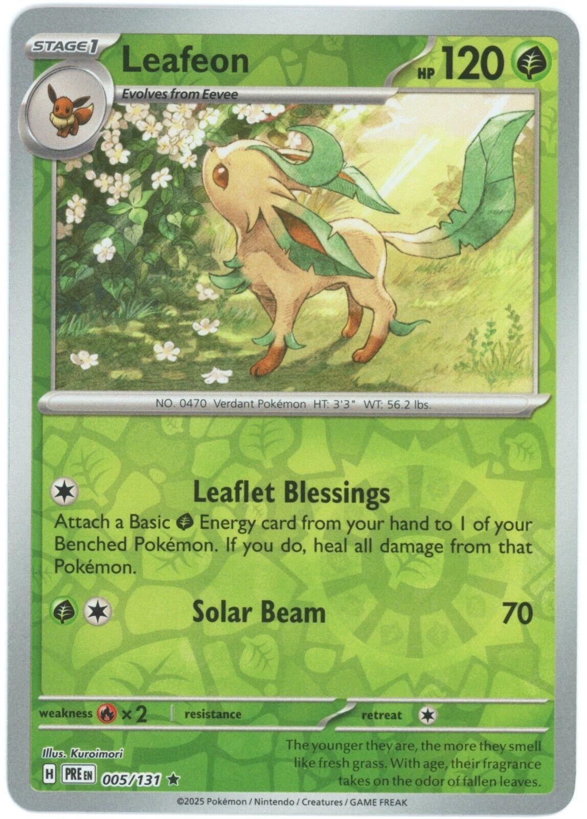 Leafeon 5/131 Prismatic Evolutions