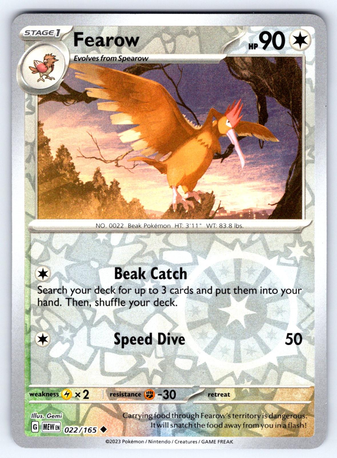 Fearow 22/165 151