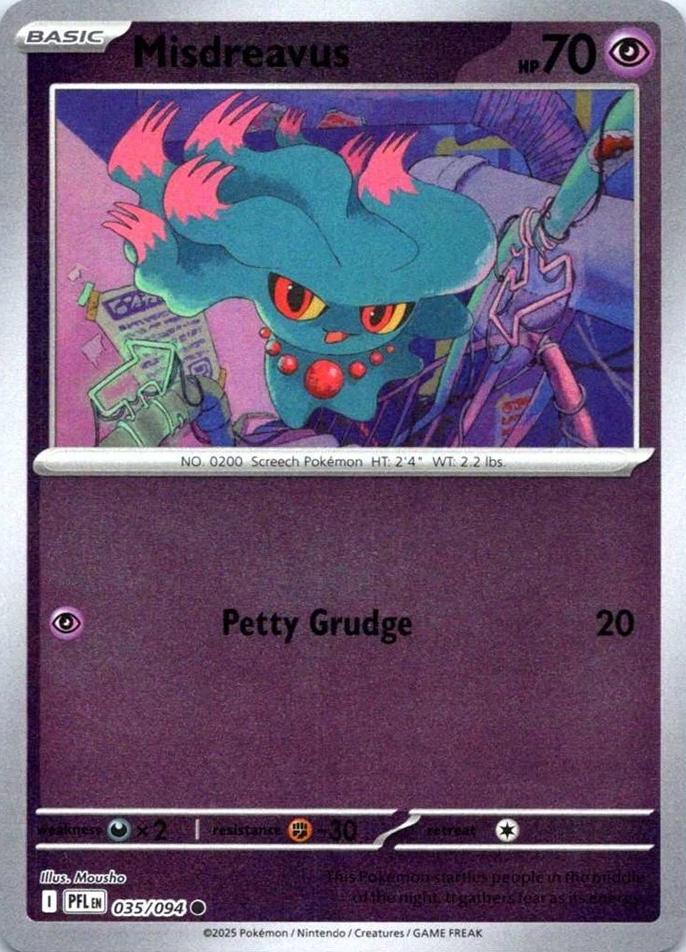 Misdreavus 35/94 Phantasmal Flames