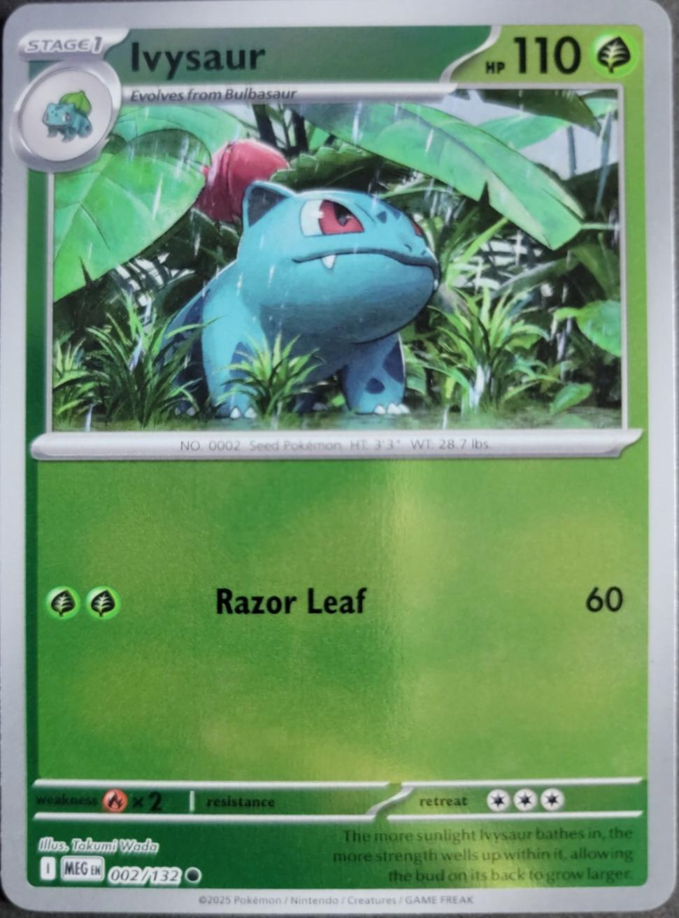 Ivysaur 2/132 Mega Evolution