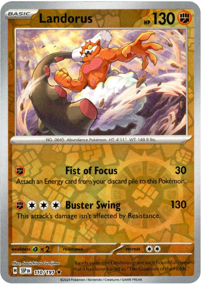 Landorus 110/191 Surging Sparks