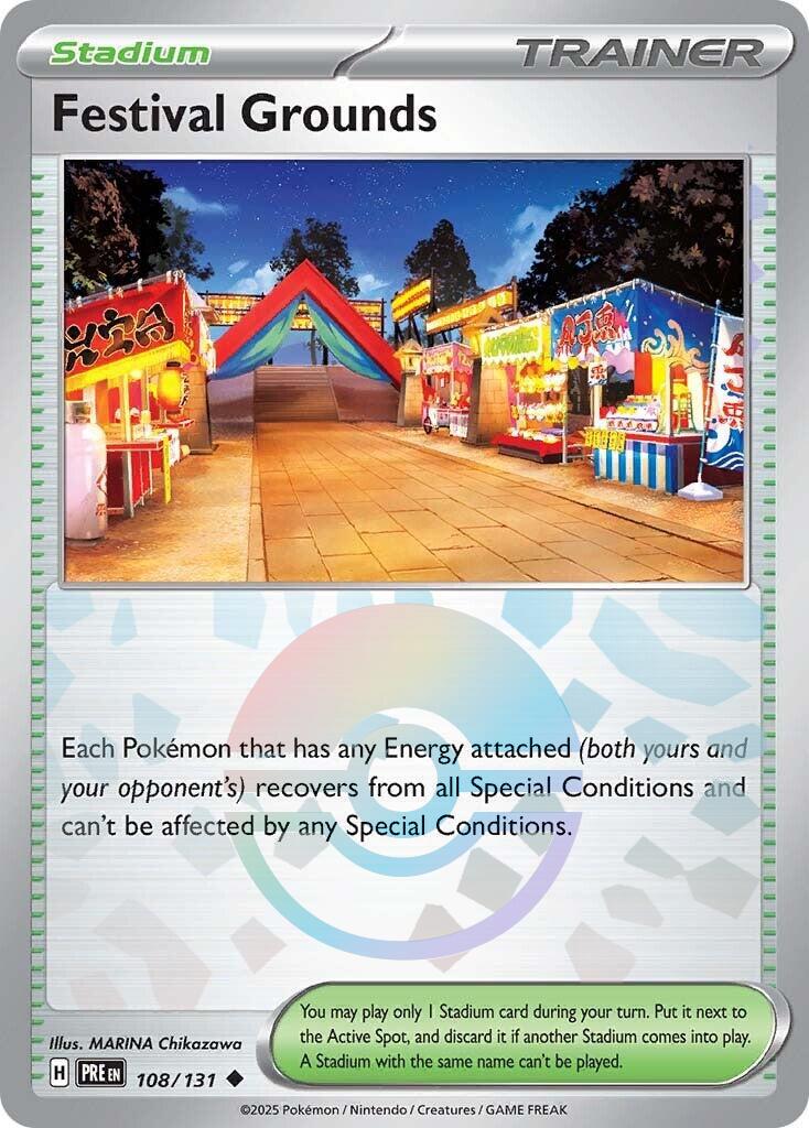 Festival Grounds 108/131 Prismatic Evolutions