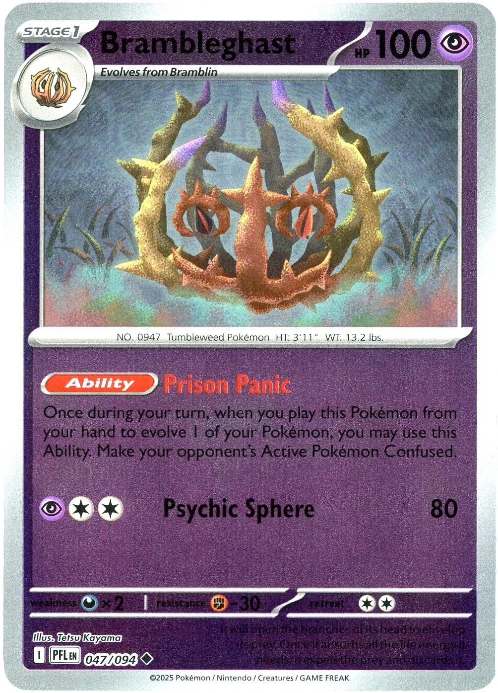 Brambleghast 47/94 Phantasmal Flames
