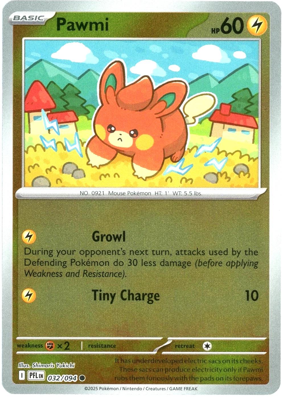 Pawmi 32/94 Phantasmal Flames
