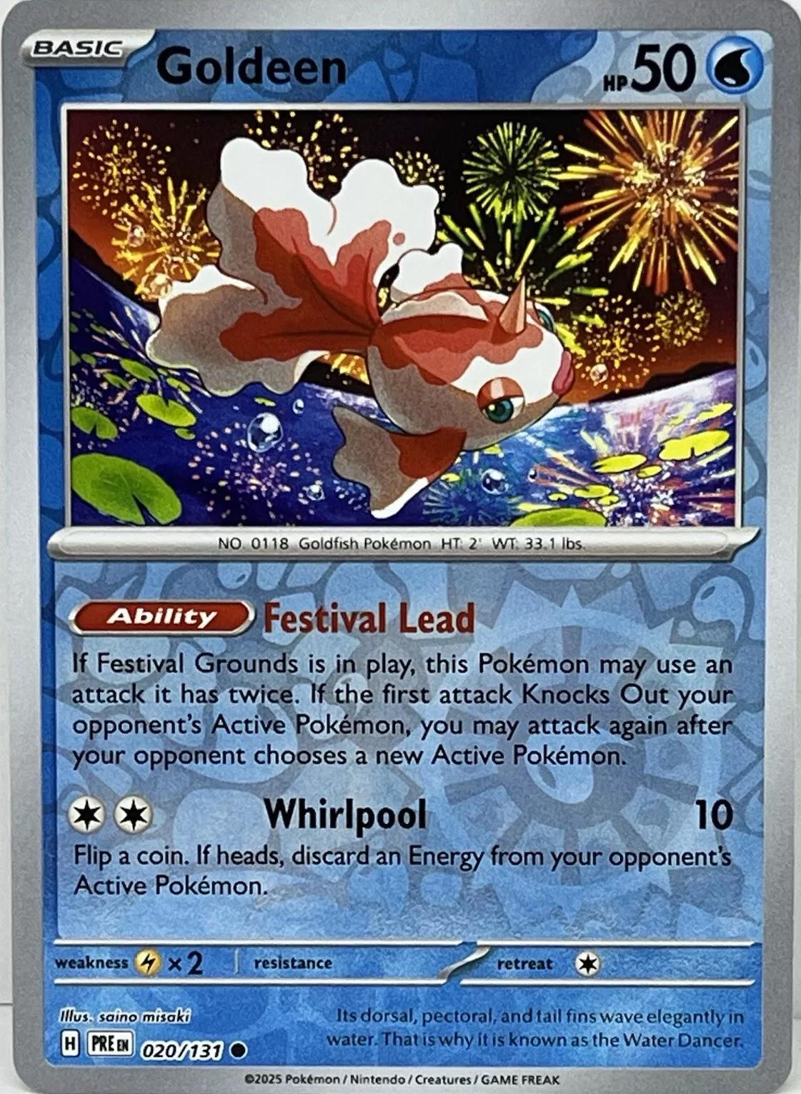 Goldeen 20/131 Prismatic Evolutions