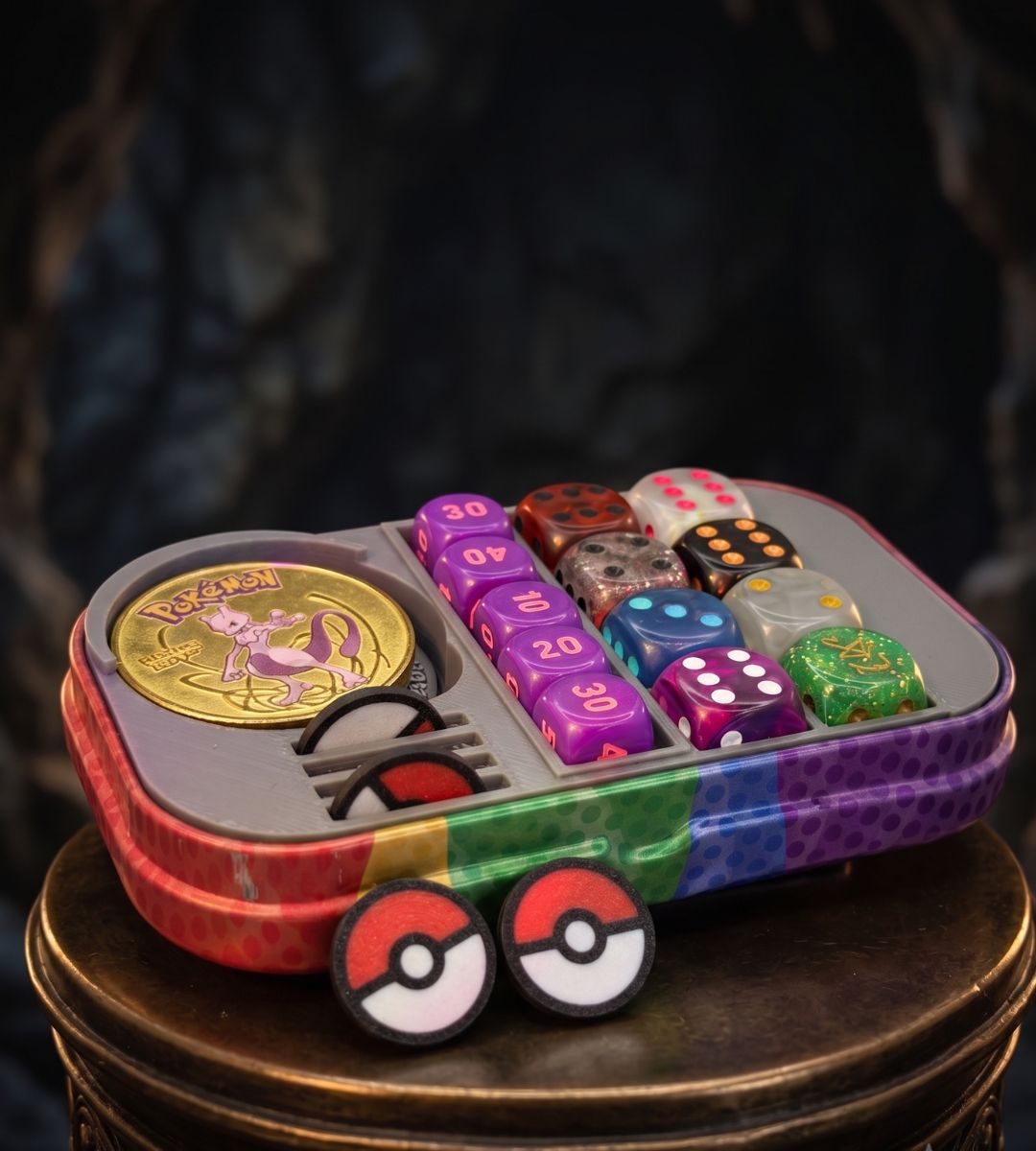 Organizador Porta-Dados para Mini Tin (impreso 3D)