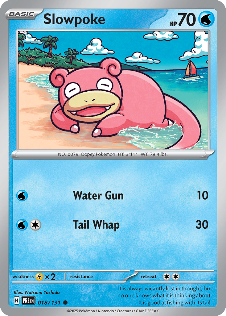 Slowpoke 18/131 Prismatic Evolutions