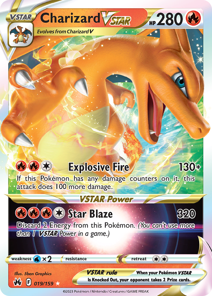 Charizard VSTAR 19/159 Crown Zenith
