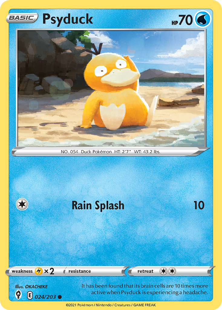Psyduck 24/203 Evolving Skies