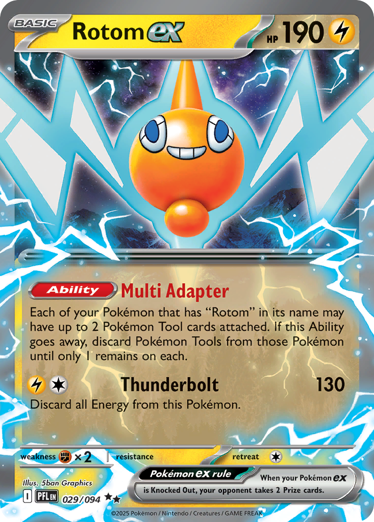 Rotom ex 29/94 Phantasmal Flames