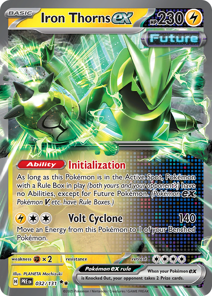 Iron Thorns ex 32/131 Prismatic Evolutions