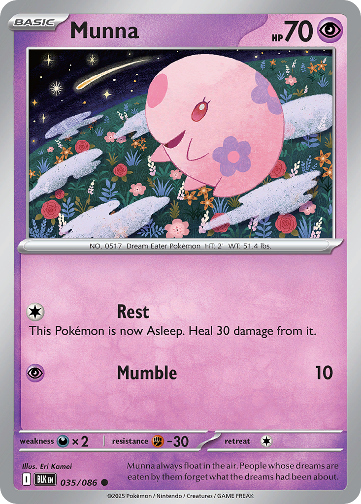Munna 35/86 Black Bolt