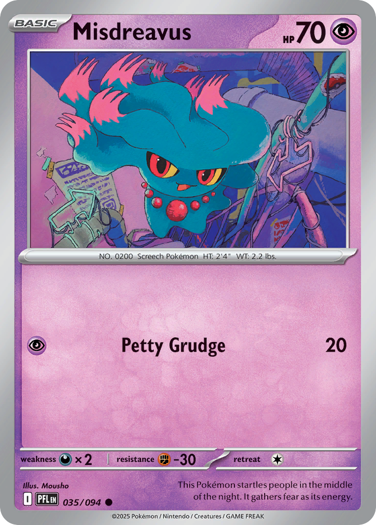 Misdreavus 35/94 Phantasmal Flames