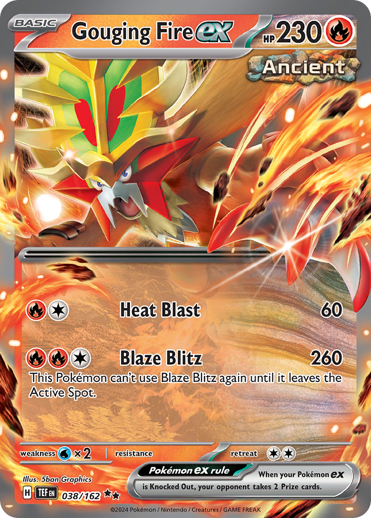 Gouging Fire ex 38/162 Temporal Forces