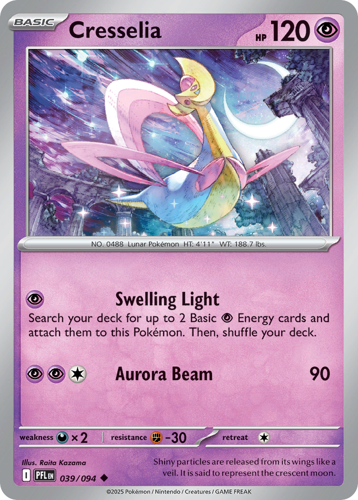 Cresselia 39/94 Phantasmal Flames