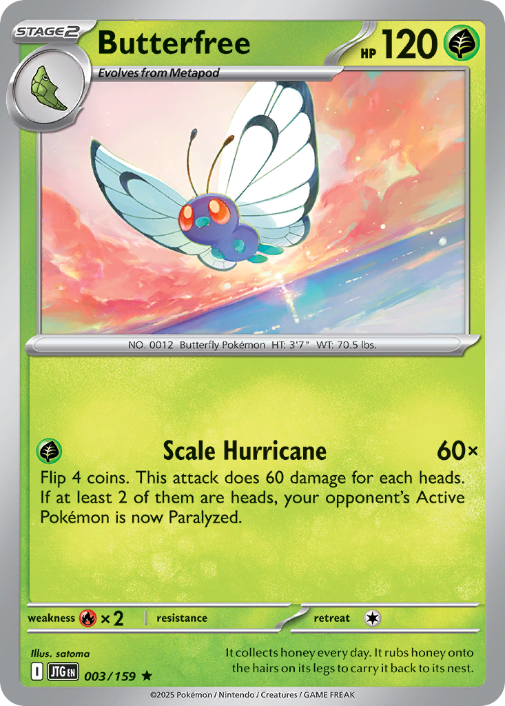 Butterfree 3/159 Journey Together