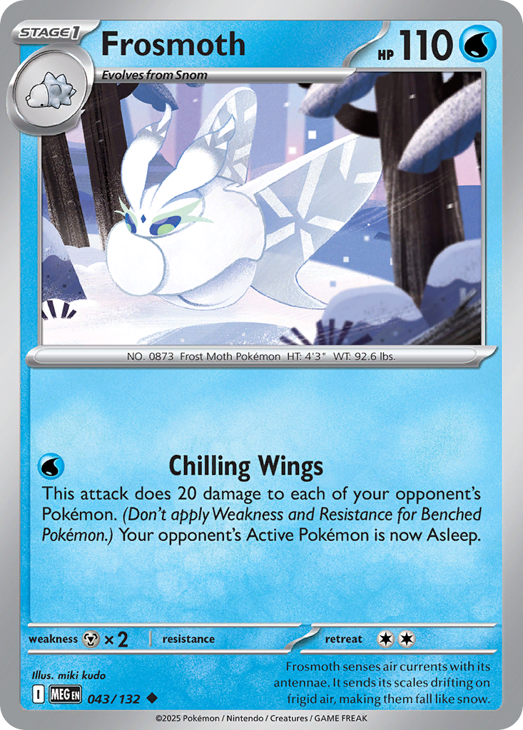 Frosmoth 43/132 Mega Evolution