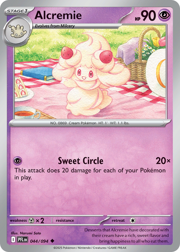 Alcremie 44/94 Phantasmal Flames