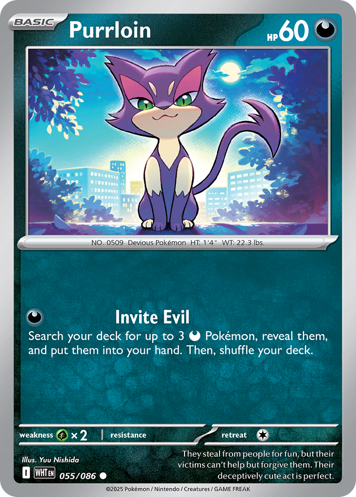 Purrloin 55/86 White Flare