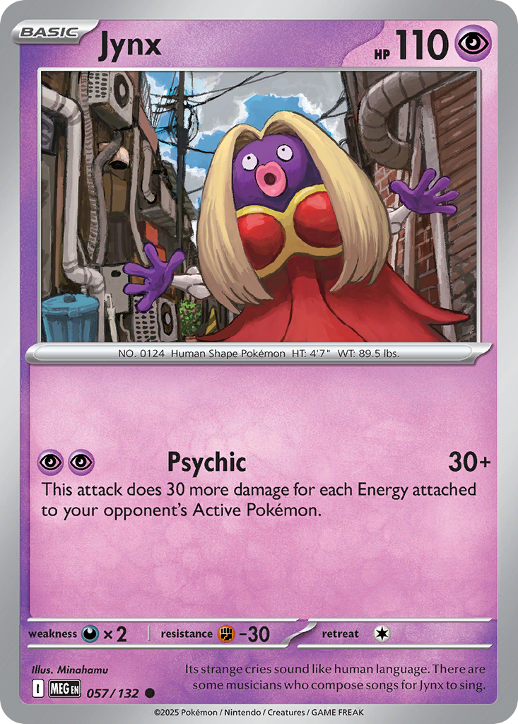 Jynx 57/132 Mega Evolution