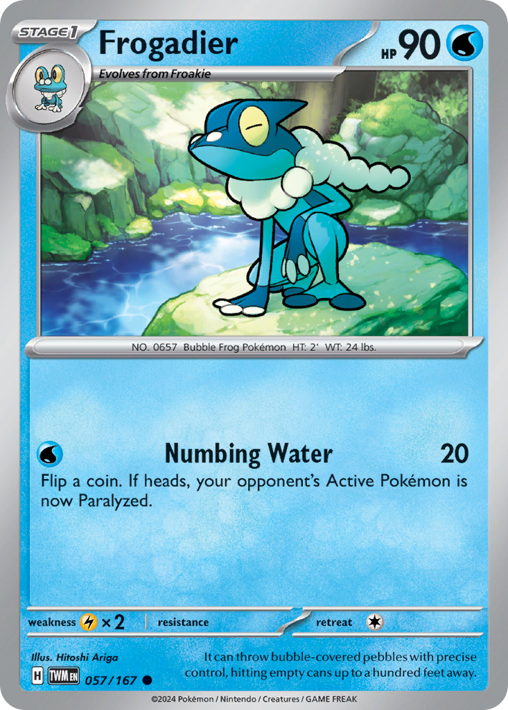Frogadier 57/167 Twilight Masquerade